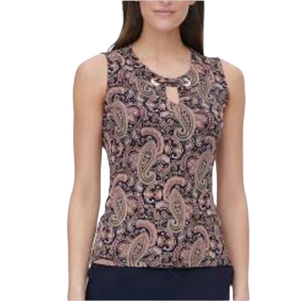 Tommy Hilfiger Paisley Blouse Top